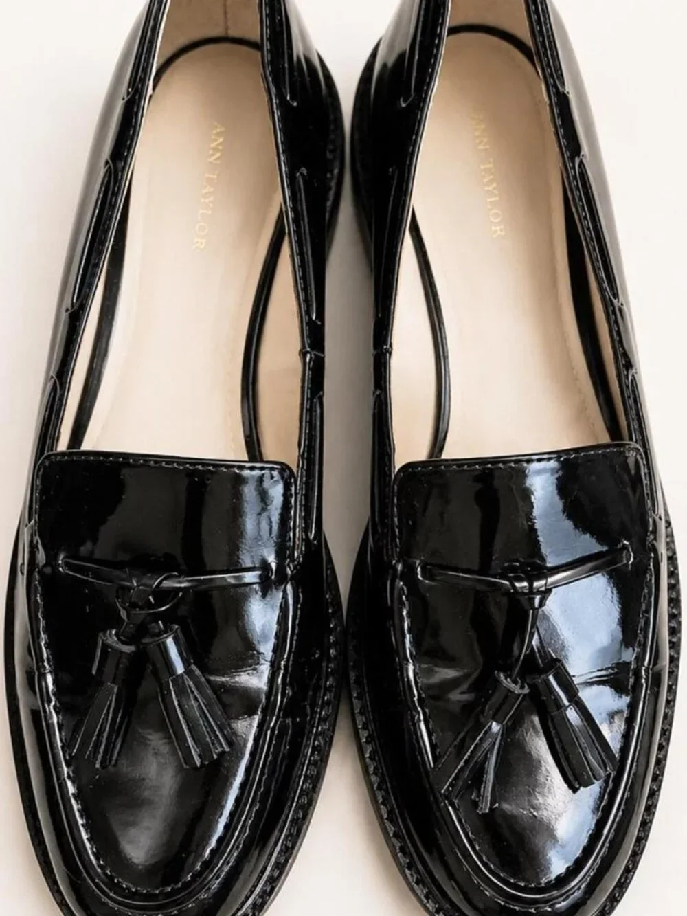 Ann Taylor Women's Black Loafers